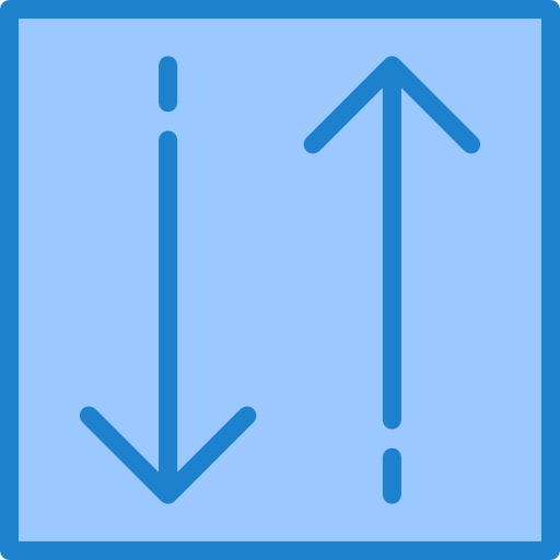 Up and down arrow